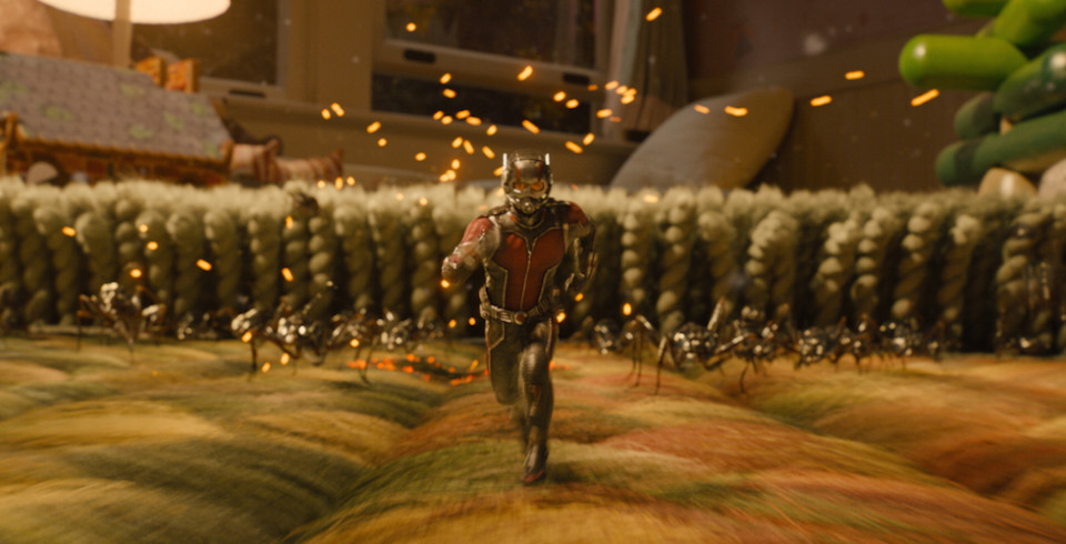 Marvel's Ant-Man in the carpet