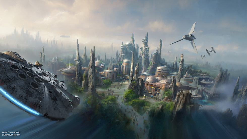 14-acre Star Wars land officially coming to Hollywood Studios and Disneyland