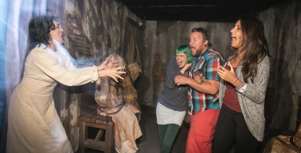 Go inside the haunted mazes and scare zones at Halloween Horror Nights Hollywood 2015