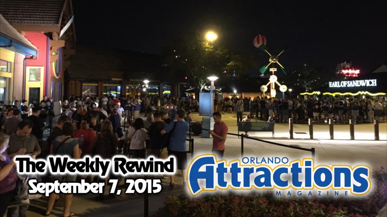 The Weekly Rewind @Attractions – Force Friday, HHN 25 map – Sept. 7, 2015