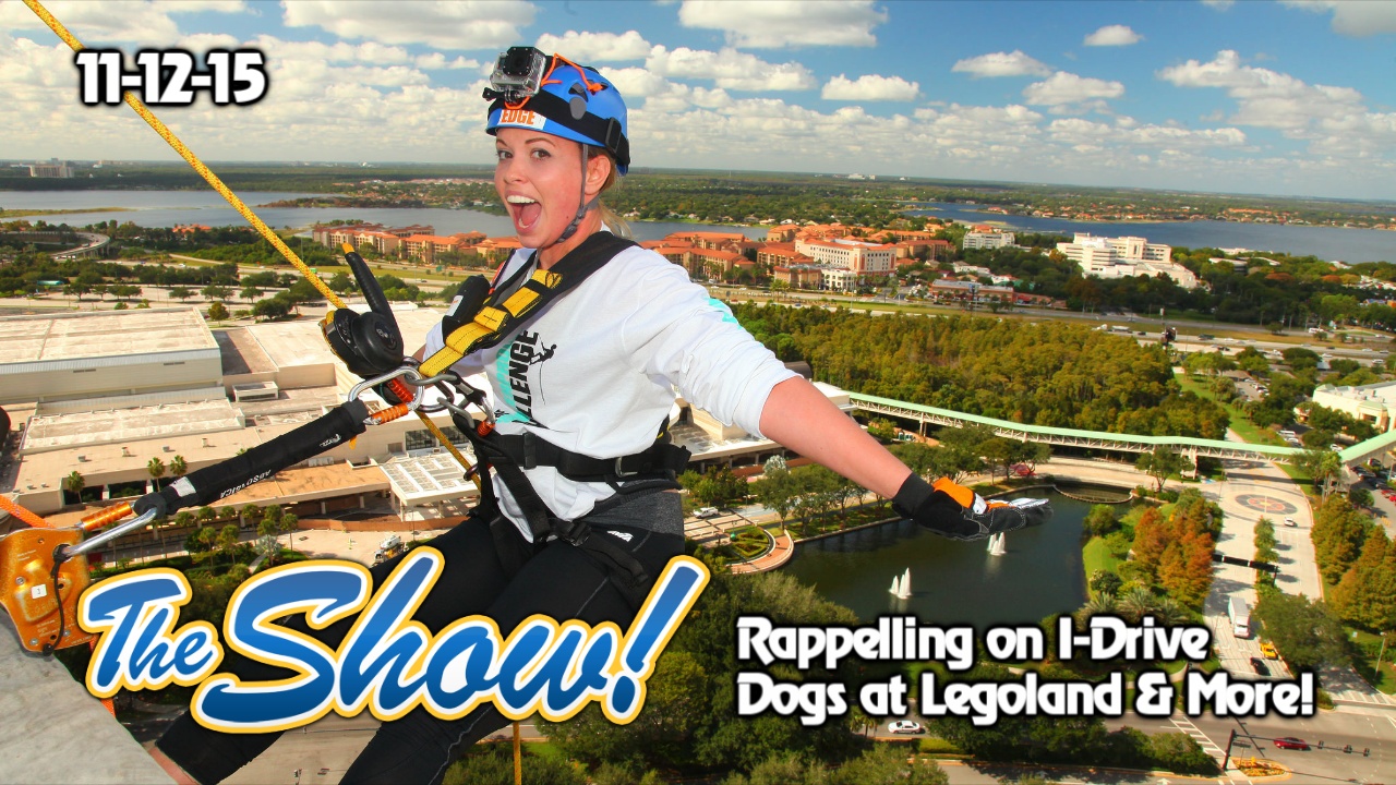 Attractions – The Show – Rappelling for a cause; Dogs at Legoland; latest news – Nov. 12, 2015