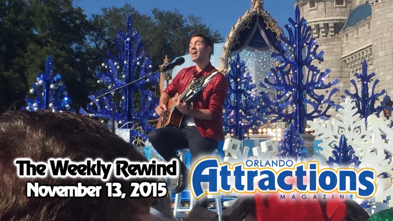 The Weekly Rewind @Attractions – Christmas Parade taping, Disney Springs updates – Nov. 13, 2015