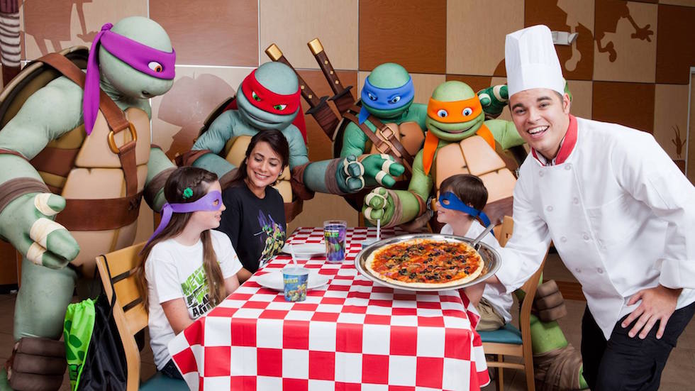 Nick Hotel offering day pass and Ninja Turtle dinner for non-hotel guests