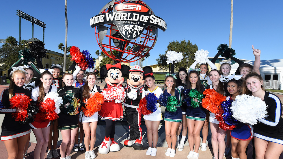 Cheerleading and dance team venue to be built at ESPN Wide World of Sports