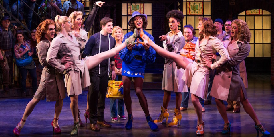 Kinky Boots on stage