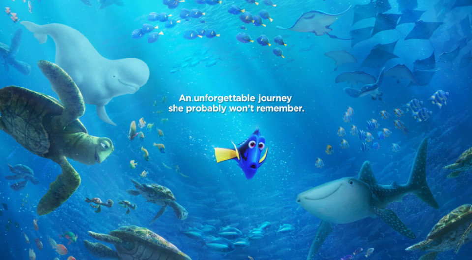 "Finding Dory" movie poster