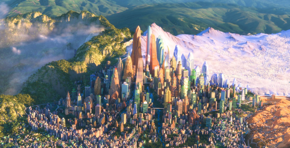 ZOOTOPIA cityscape