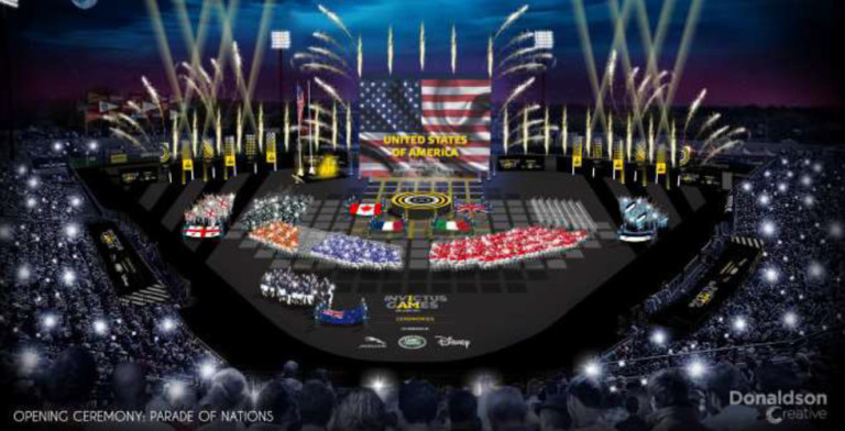 2016 Invictus Games opening ceremony set for May 8 at ESPN Wide World of Sports