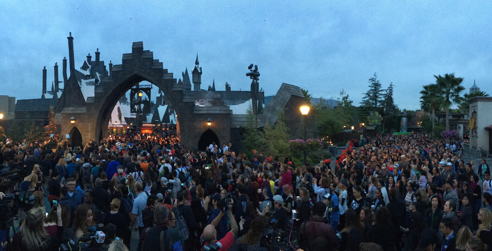 Wizarding World Hollywood grand opening