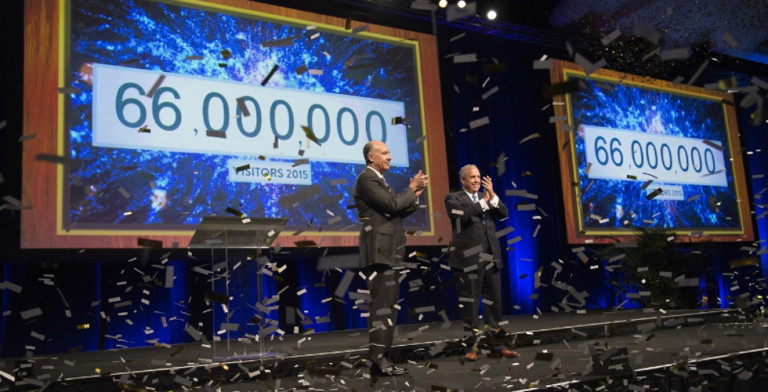 Orlando welcomed record 66 million visitors in 2015
