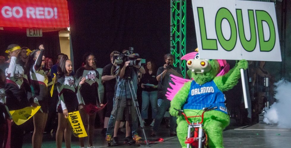 Stuff at the mascot games