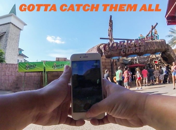 Busch Gardens Tampa Pokémon Go Lure-a-Thon