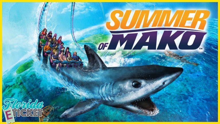 Florida E-Ticket – ‘SeaWorld’s Summer of Mako’ – July 16, 2016