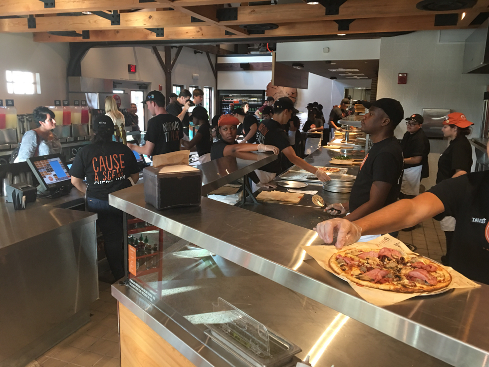 Blaze Pizza now offering custom pies fast at Disney Springs