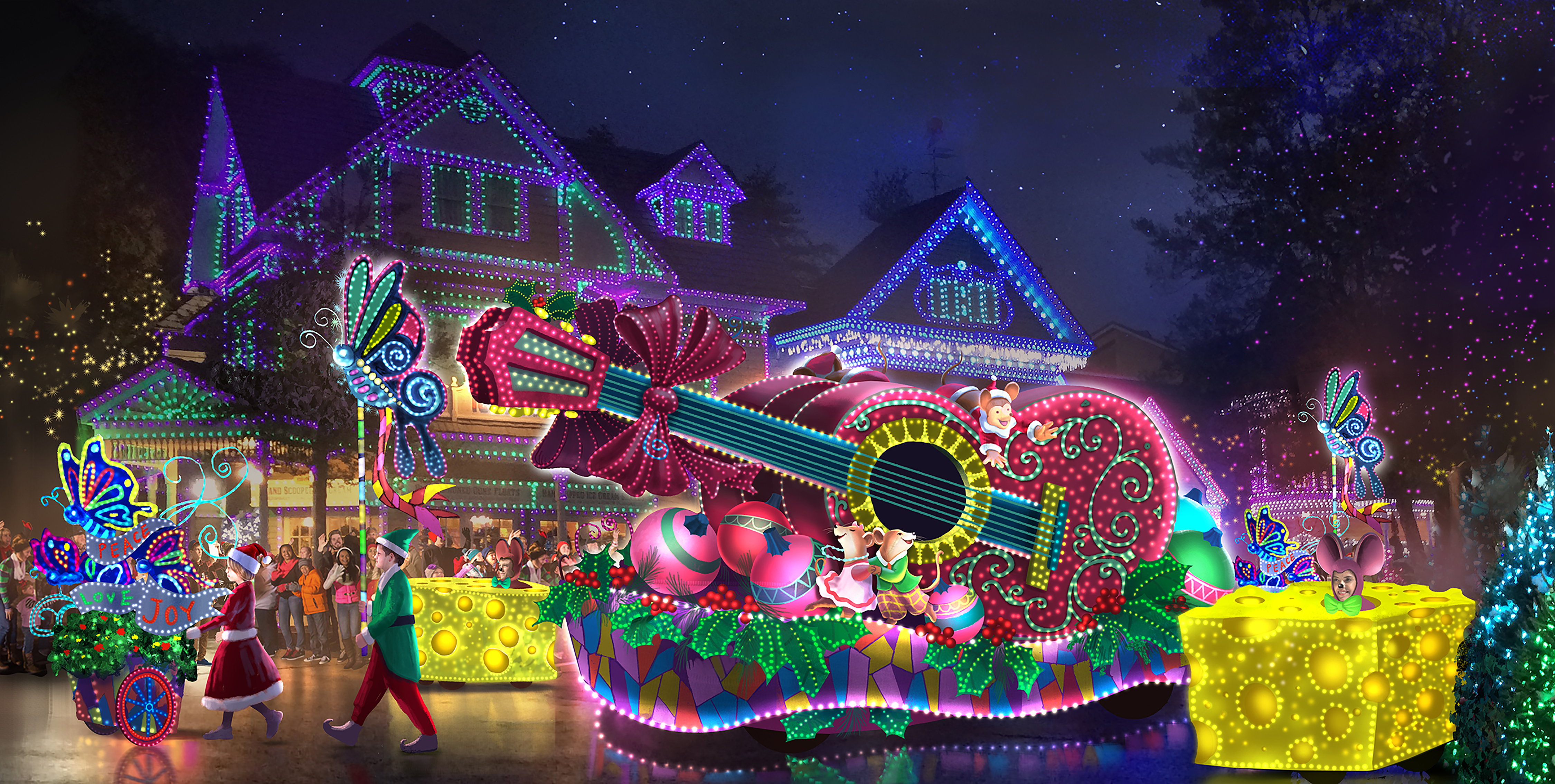 Dollywood Announces 2 5 Million Parade Of Many Colors