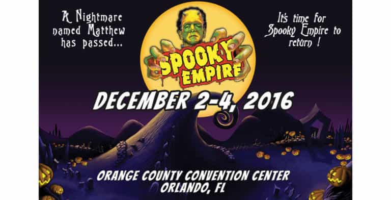 Spooky Empire rescheduled for December 2-4 in Orlando