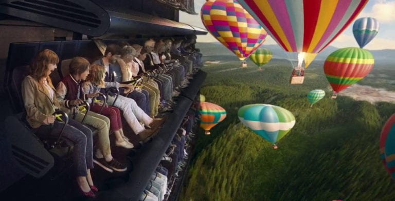 Dynamic Attractions opens Europe’s first Flying Theatre at Futuroscope