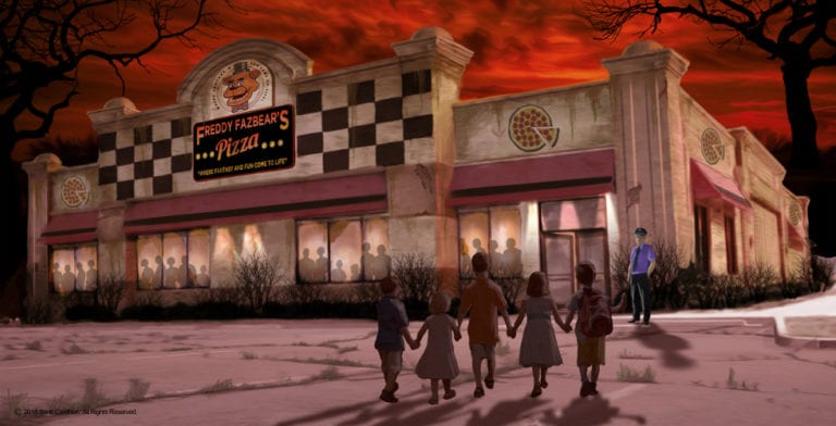 Sally Corporation releases additional concept art for Five Nights At Freddy’s dark ride