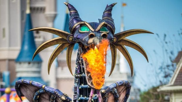Disneyland VoluntEARS to build ten-foot-tall Maleficent dragon made of cans  for Orange County charity - Inside the Magic