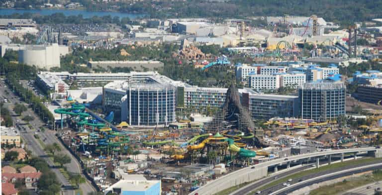 Volcano Bay construction update with aerial photos