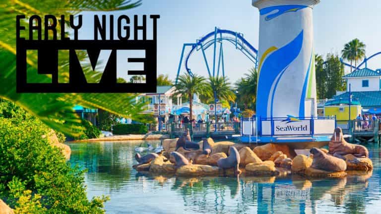 Join us for ‘Early Night Live’ at SeaWorld Orlando