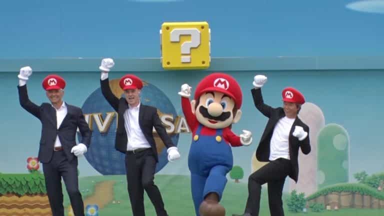 Universal Studios Japan holds groundbreaking ceremony for Super Nintendo World