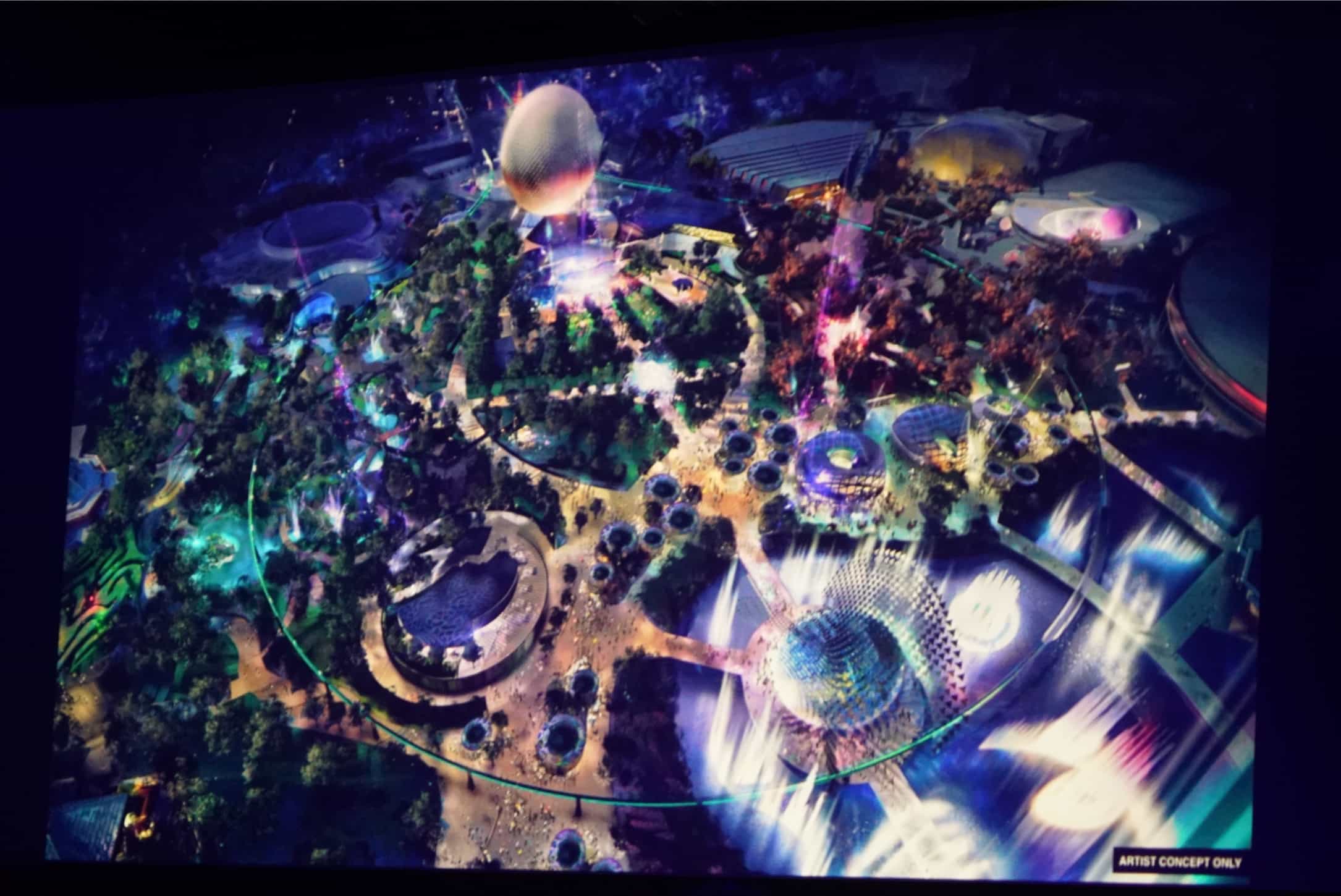 Disney releases 'Blue Sky' concept art for Epcot's new Future World