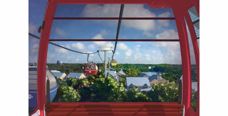 DVC Disney Riviera Resort and Skyliner gondola transportation announced for Walt Disney World