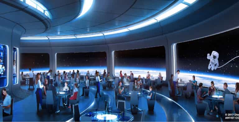 New space-themed restaurant and Mission: Space upgrades announced for Epcot’s Future World
