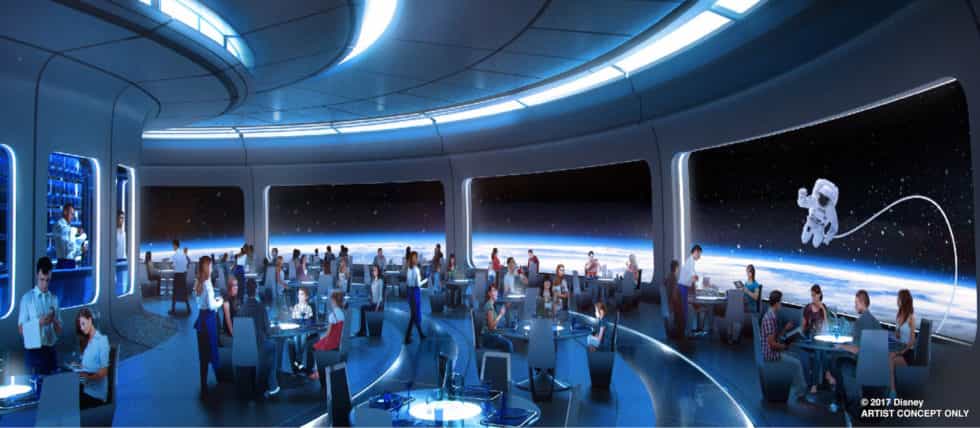 Mission: Space upgrades space-themed restaurant