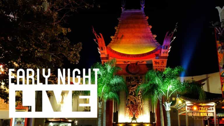 Join us for ‘Early Night Live’ at The Great Movie Ride