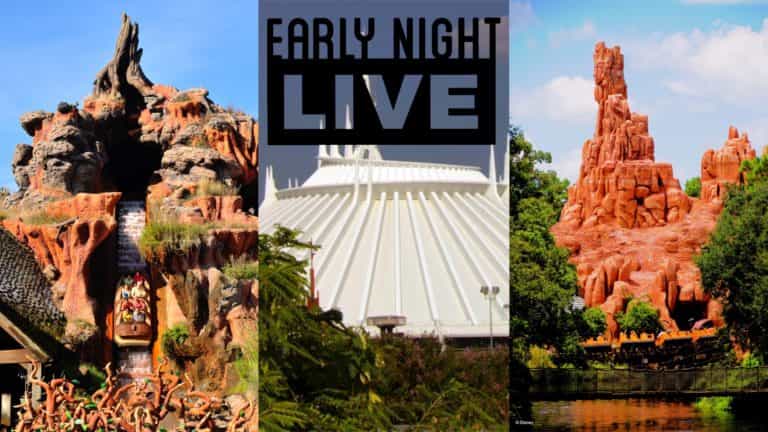 Join us for ‘Early Night Live’ at the Magic Kingdom Mountain Range