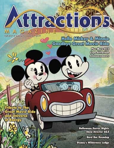 Fall 2017 cover of Attractions Magazine