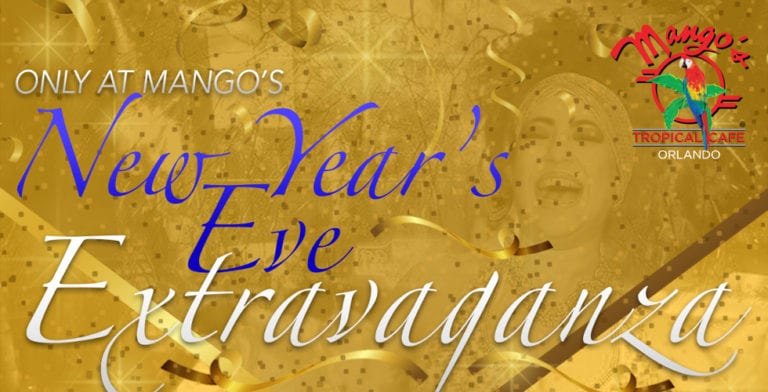 Mango’s Tropical Café Orlando hosts New Year’s Eve Extravaganza on Dec. 31
