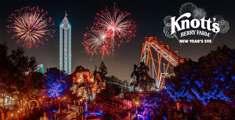 Ring in 2018 with Knott’s Berry Farm’s New Year’s Eve Celebration