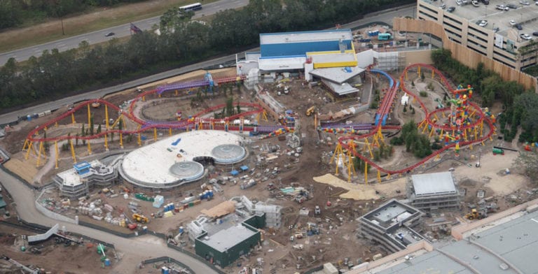Photo Update: Disney’s Skyliner gondolas, Toy Story Land and more, as seen from above