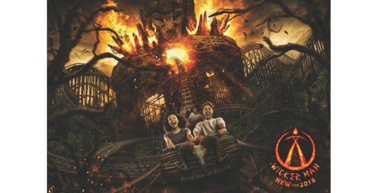 Wicker Man coaster announced for spring 2018 at Alton Towers Resort