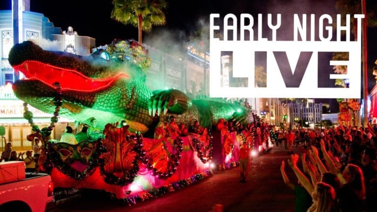 Join us for ‘Early Night Live’ during Mardi Gras at Universal Studios Florida