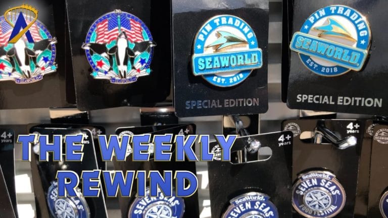 The Weekly Rewind – SeaWorld pins, runDisney and more