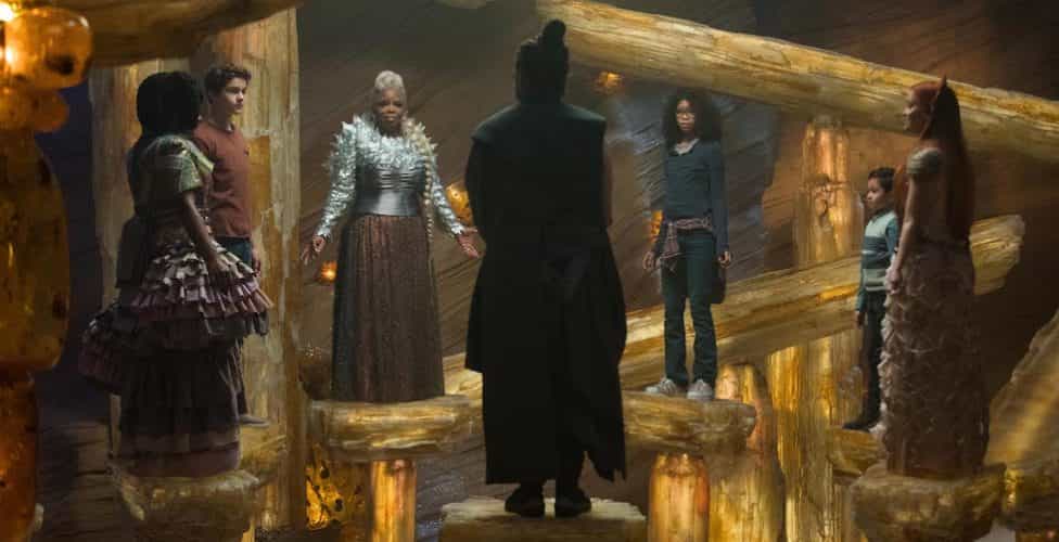 Cave scene from Disney’s A WRINKLE IN TIME.