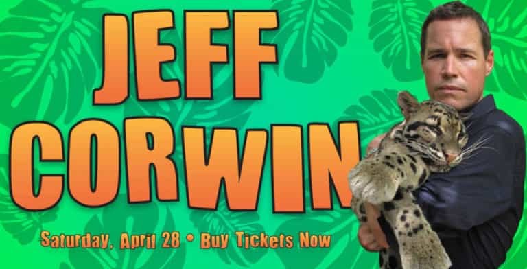 Jeff Corwin shares ‘Tales from the Field’ at Brevard Zoo on April 28