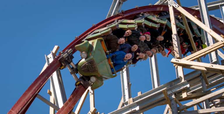 Twisted Timbers hybrid roller coaster opens at Kings Dominion