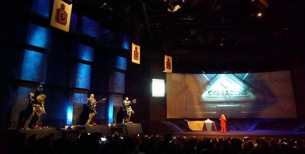 The t23D show at Universal orlando