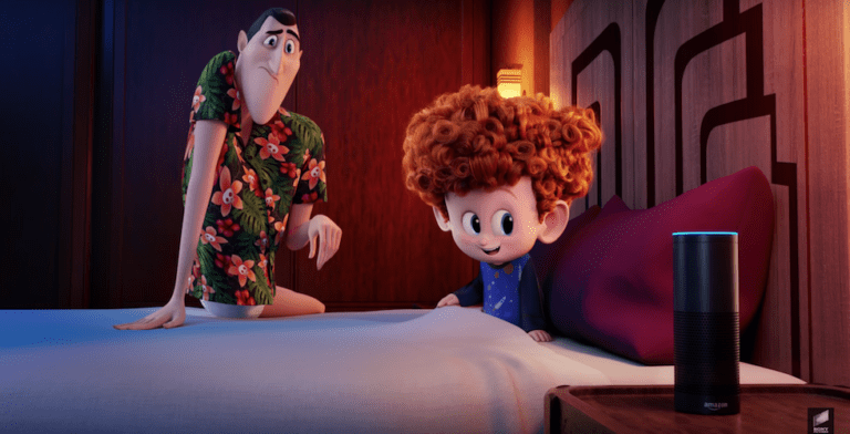 Let Amazon Alexa tell you bedtime stories voiced by the cast of ‘Hotel Transylvania 3: Summer Vacation’