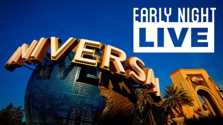Join us for ‘Early Night Live’ from Universal Studios Florida
