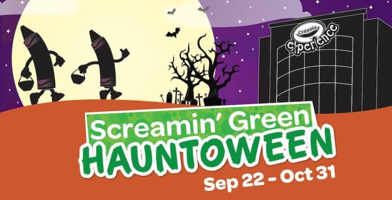 Screamin’ Green Hauntoween returns to Crayola Experience Orlando Sept. 22