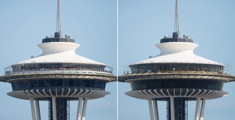 Seattle’s Space Needle renovated to feature world’s first, only revolving glass floor