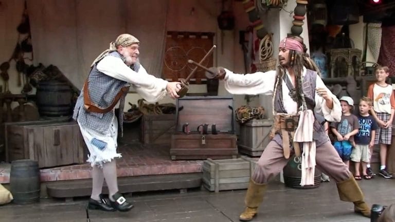 Captain Jack Sparrow’s Pirate Tutorial comes to an end at Magic Kingdom