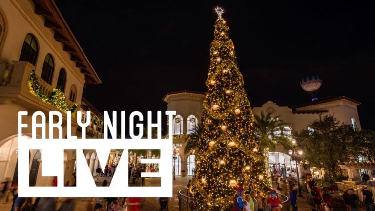 Join us for ‘Early Night Live’ during Holidays at Disney Springs