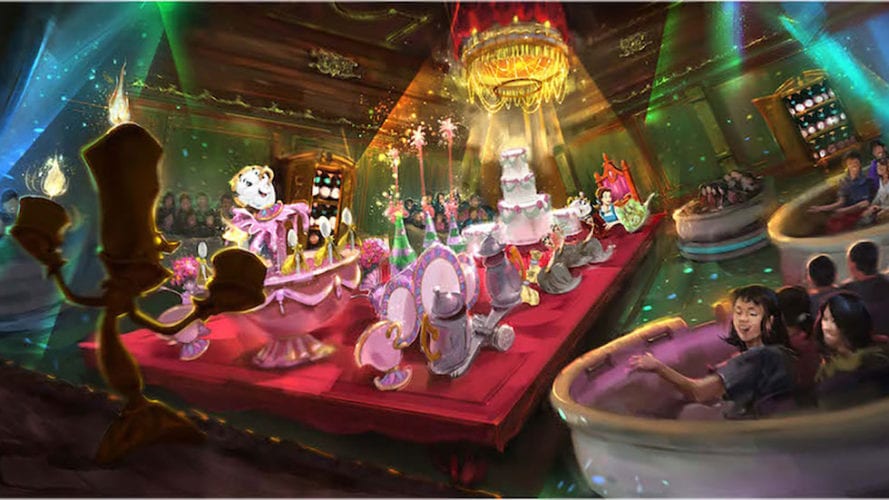 First look, name revealed for ‘Beauty and the Beast’ dark ride coming